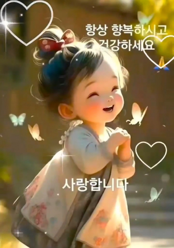 항상 행복하고 건강하세요 !